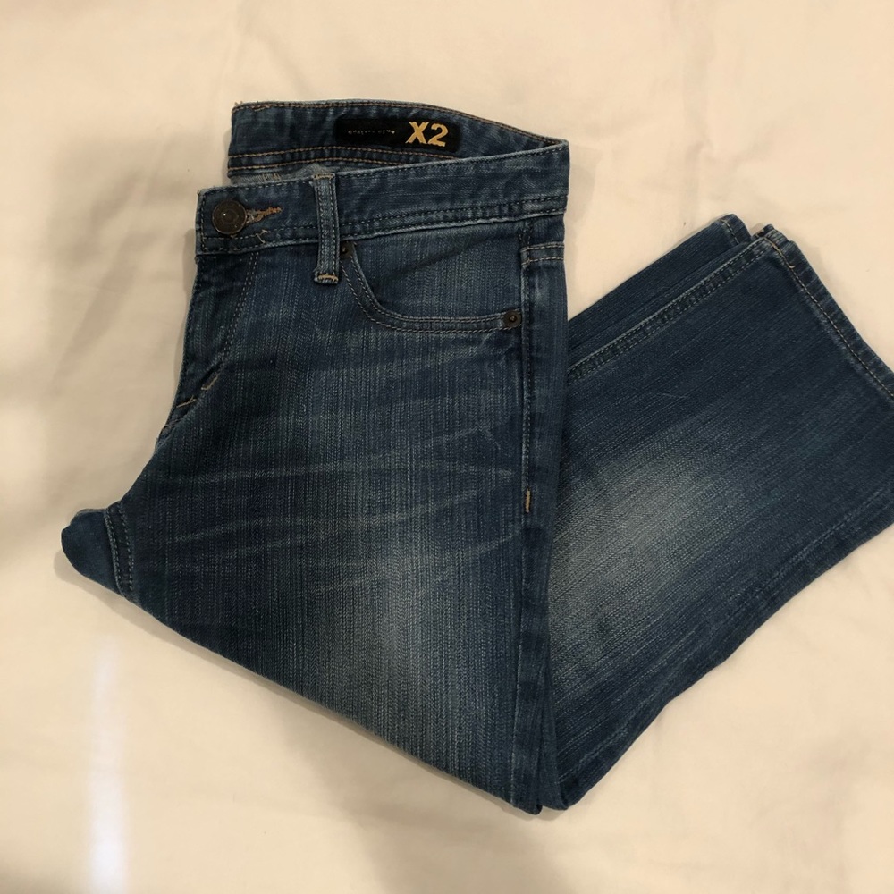 Express X2 denim capris